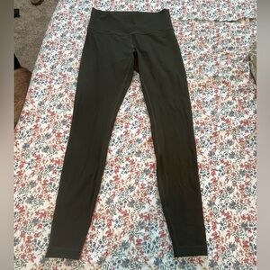 lululemon athletica Dark Green Leggings